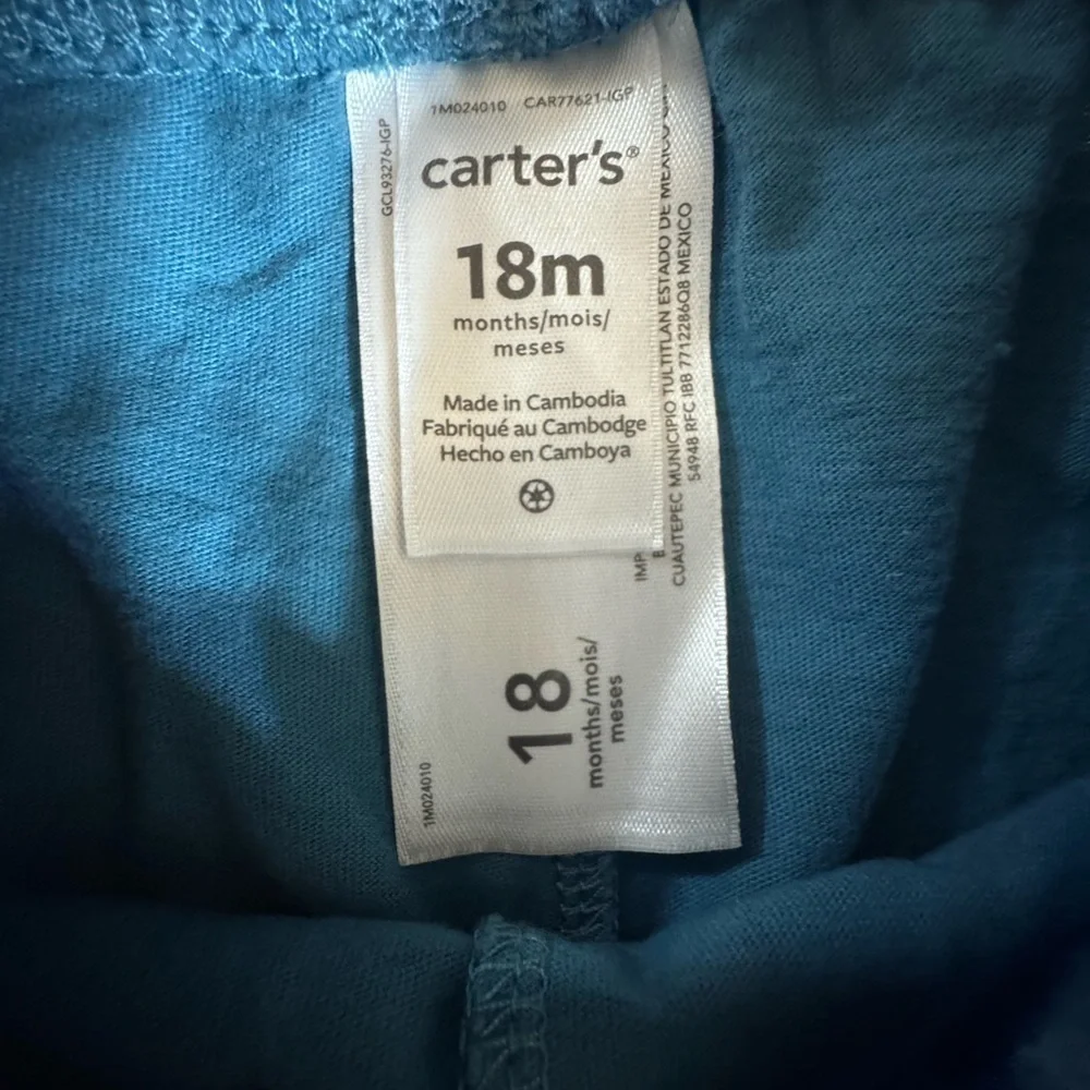 Carter's Blue Baby Outfit